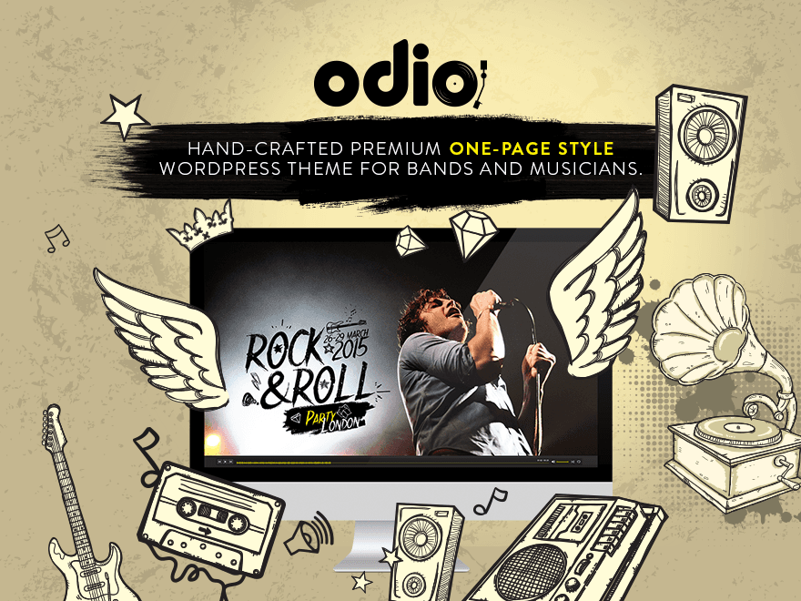 Odio – Music WP Theme For Bands, Clubs, and Musicians